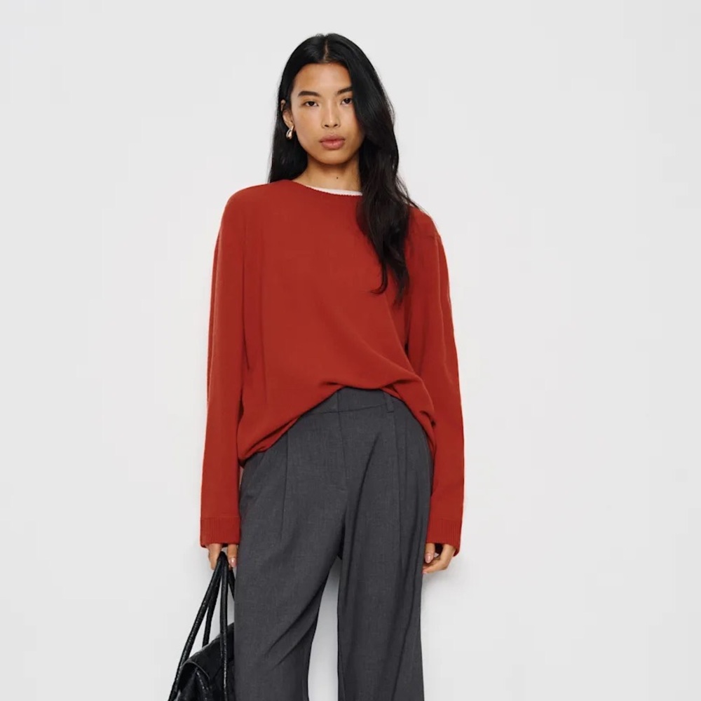 Reformation Cashmere Boyfriend Sweater